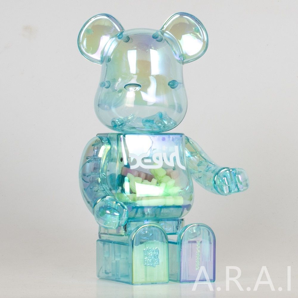 新品未使用】【割引価格】【数量限定】 ベアブリック BE@RBRICK B@BY 400% 28センチ X-Girl 千秋 透明 ブルー ホワイト 2 体セット - メルカリ