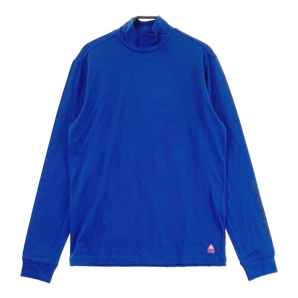 サイズ：46 CHERVO シェルボ  長袖ハイネックTシャツ  ブルー系 [240101449077] ゴルフウェア メンズ ストスト サイズ：46 CHERVO シェルボ 長袖ハイネックTシャツ ブルー系