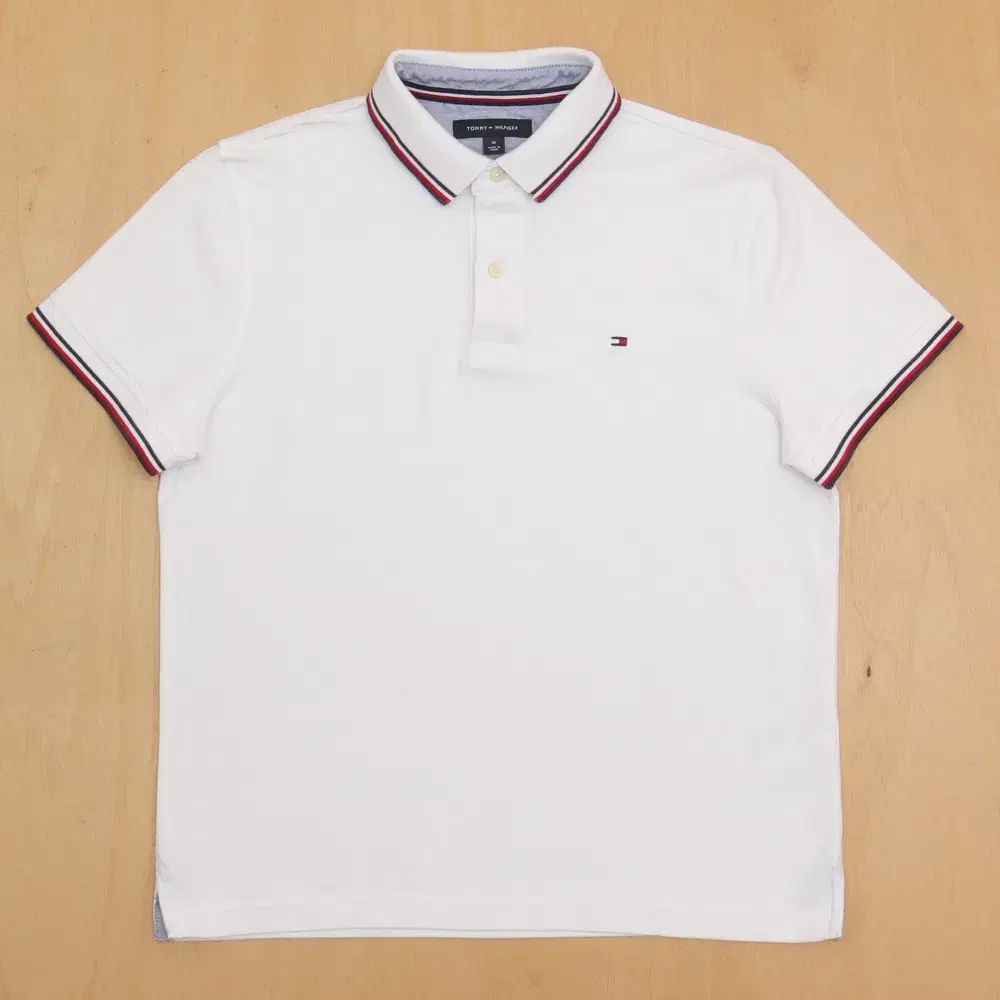 【雷市場（ポンジャン）商品韓国直送】Tommy Hilfiger(トミーヒルフィガー) 半袖 ポロTシャツ 100 T ー 2094