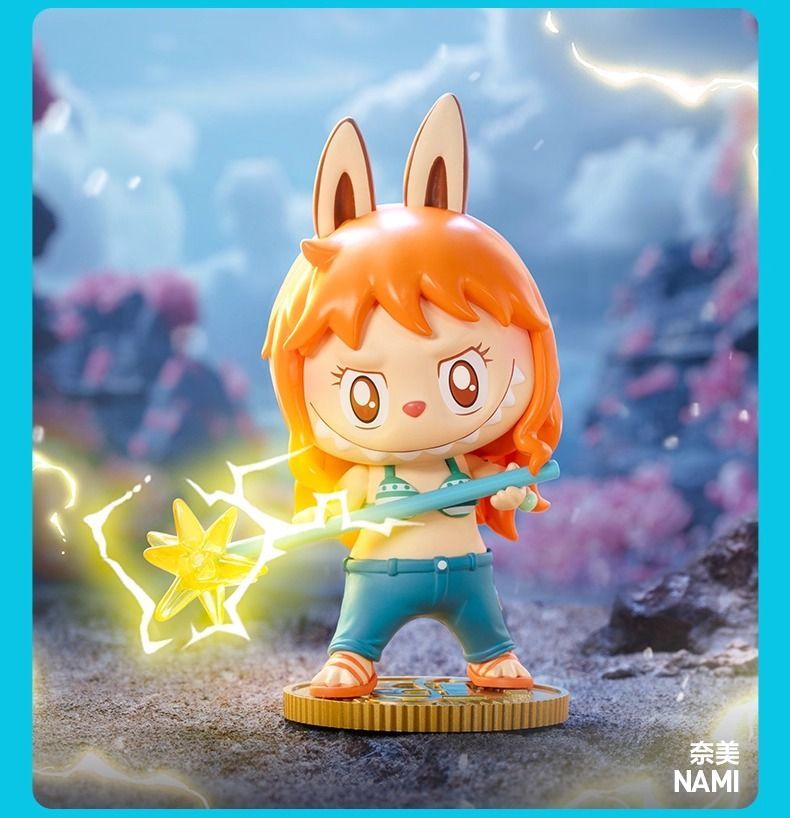 未開封 Labubu POP MART ワンピース コラボ フィギュア ランダム