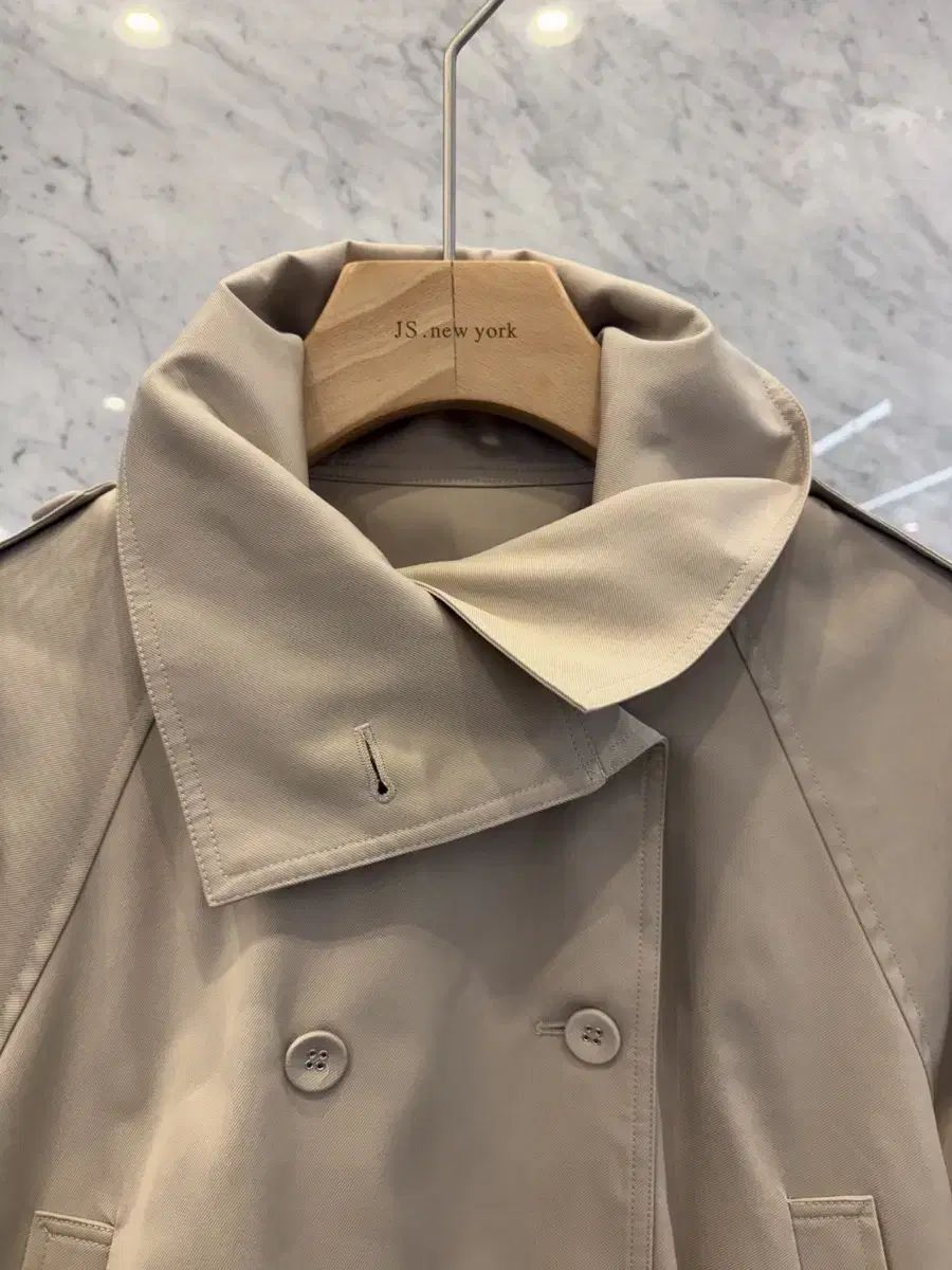 シャーリング トレンチ