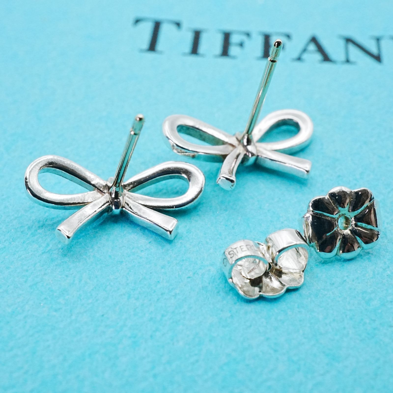 ティファニー リボン ピアス TIFFANY＆CO ティファニー ピアス ボウピアス リボンモチーフ K18