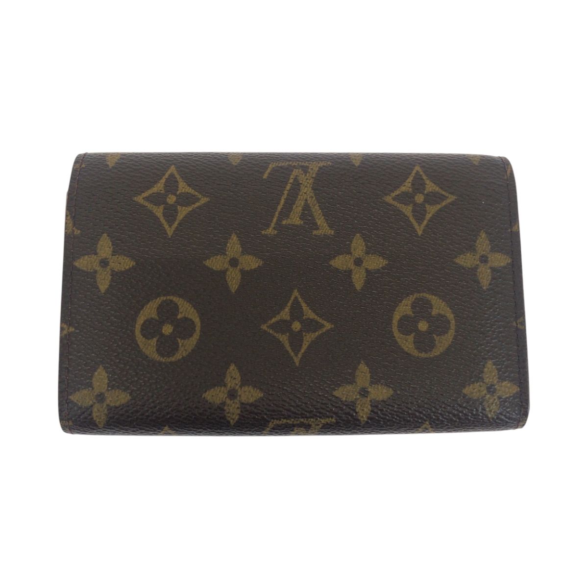 Louis Vuitton ルイヴィトン 名刺入れ ダークブラウン/モノグラム ルイヴィトン】 モノグラム カードケース 名刺入れ ブラウン