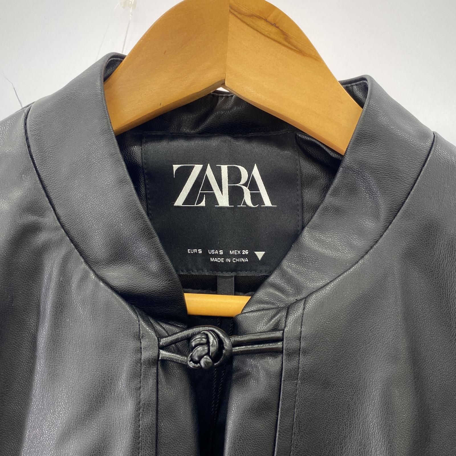 ZARA チャイナ ジャケット ZARA｜ザラ】チャイナシャツ リネン レーヨン 薄手ジャケット