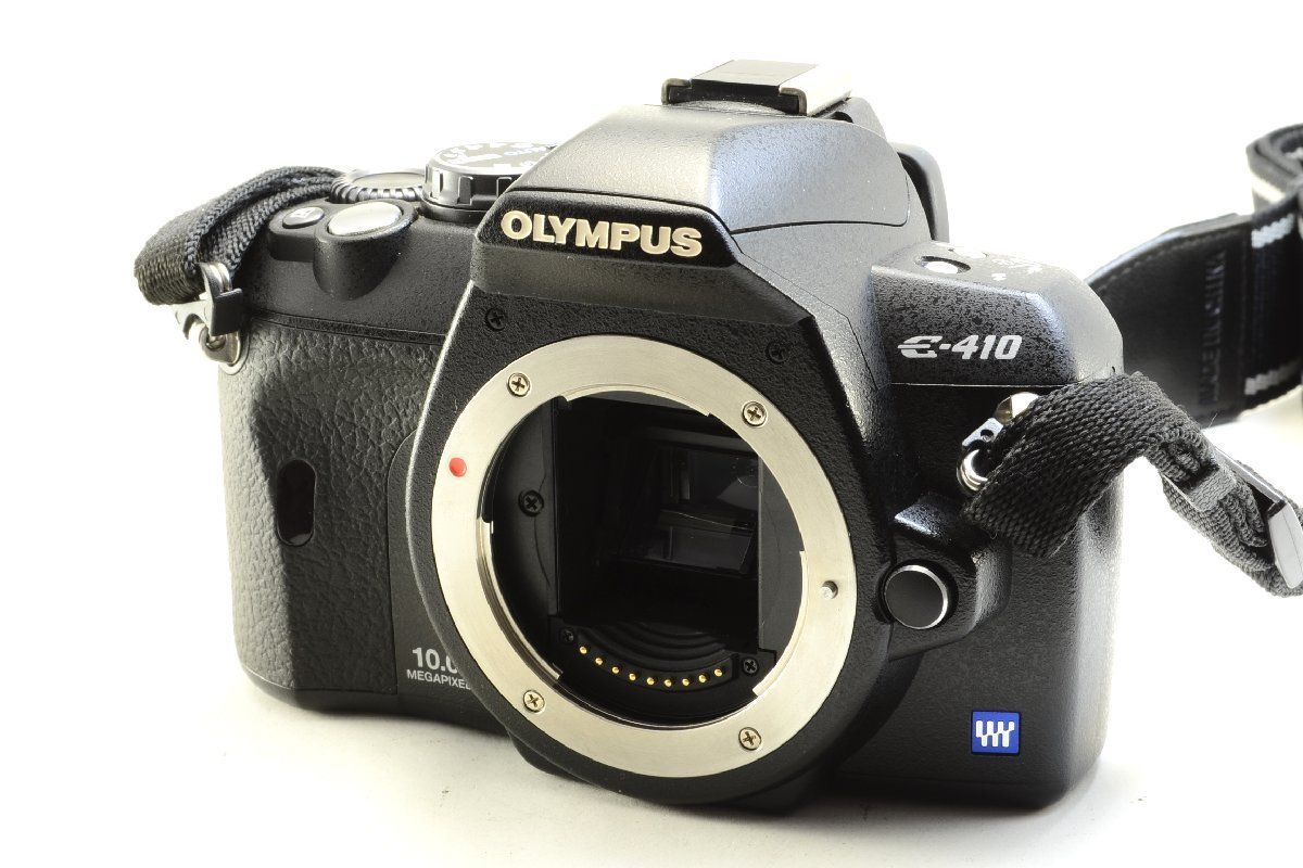 オリンパス OLYMPUS E-410 レンズキット ED14-42mm F3.5-5.6 付 中古オリンパス OLYMPUS E-410 レンズキット ブラック 美品