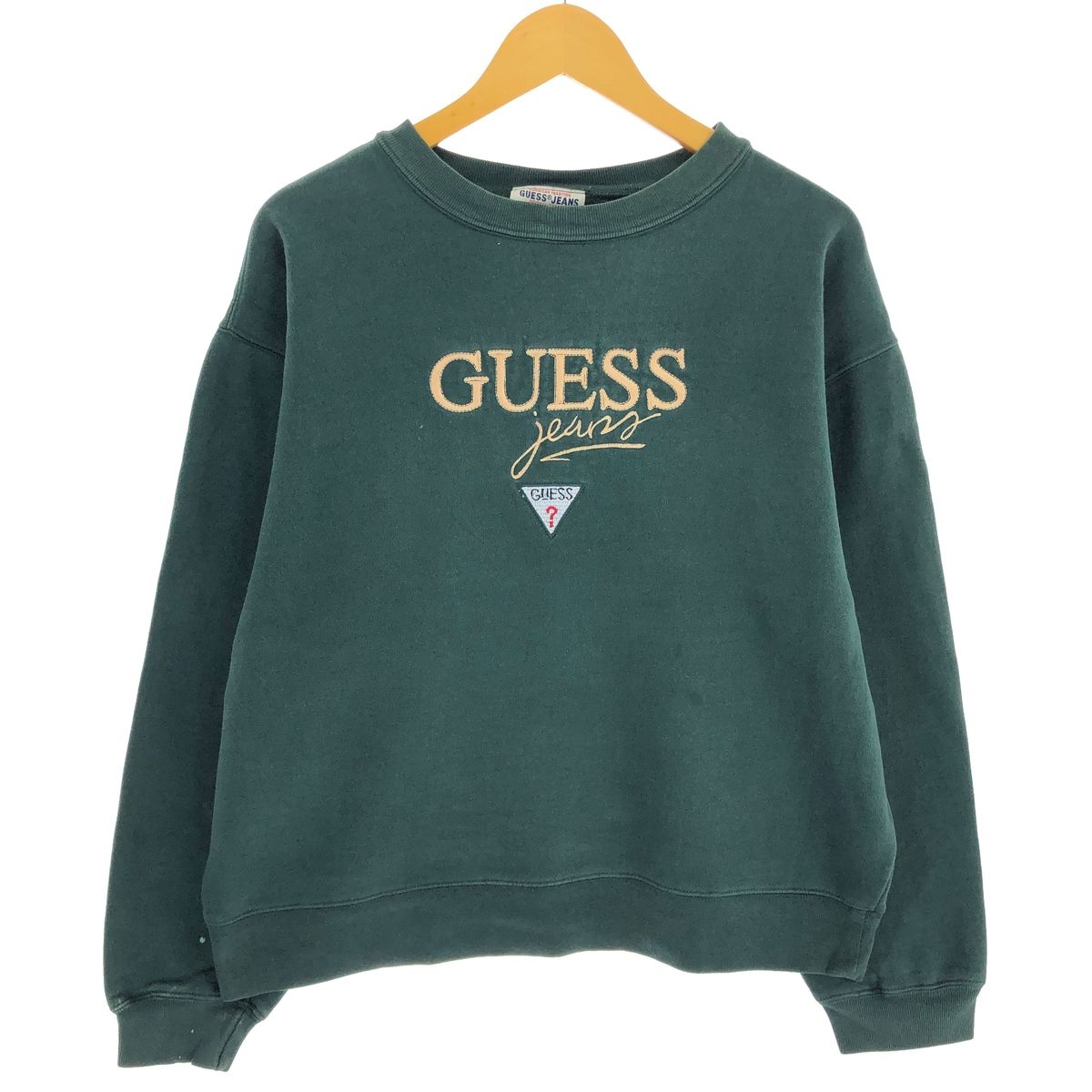古着 80~90年代 ゲス Guess JEANS ロゴスウェットシャツ トレーナー 