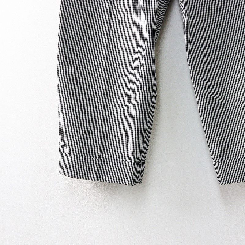 マーガレットハウエル LARGE GINGHAM LINEN 麻100％　M MARGARET HOWELL（マーガレットハウエル） GINGHAM COTTON