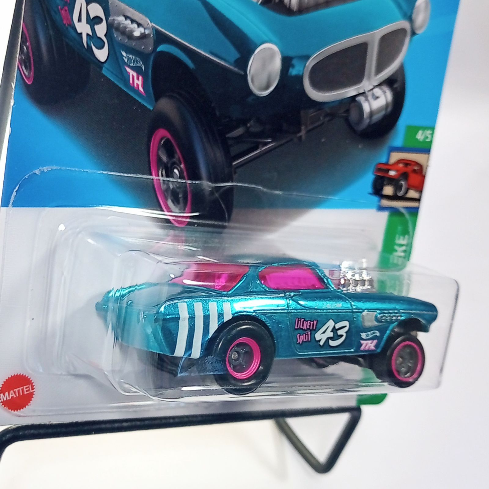 ホットウィール ボルボ P1800 ギャッサー スーパートレジャーハント Hot Wheels New 2024 Super Treasure Hunt Volvo P1800 Gasser