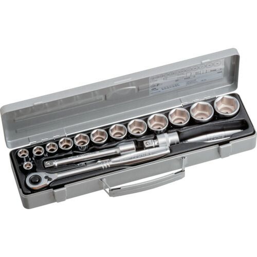 7営業日以内発送 前田金属工業 ＴＯＮＥ 760MS ソケットレンチセット 差込角１２．７ｍｍ １７ｐｃｓ ６角 １０ｍｍ～ 369-7142 送料無料 トネ 産業機械 バイク用 自動車 沖縄離島販売不可
