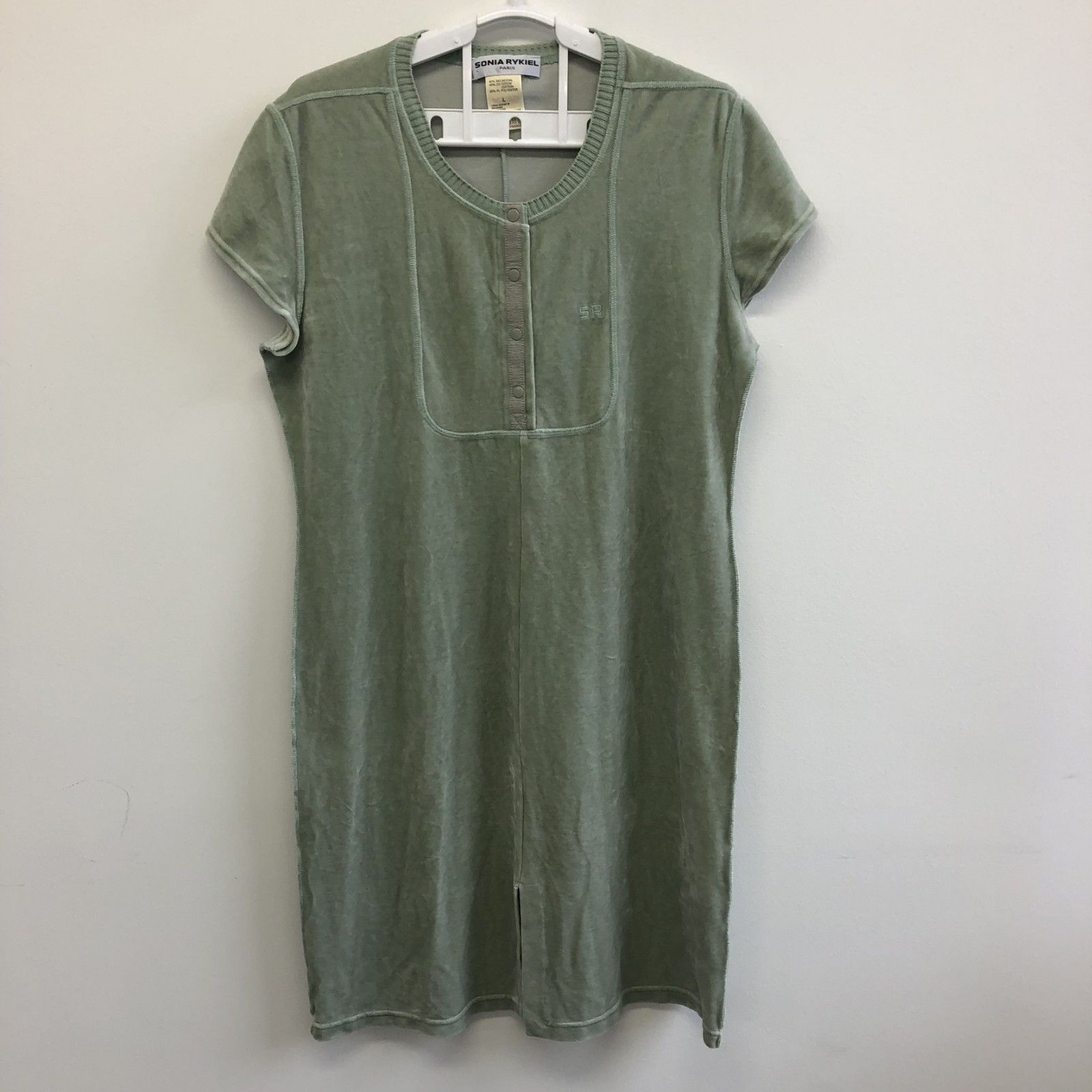 SONIA RYKIELソニアリキエル 緑ワンピース SONIA RYKIELソニアリキエル 緑ワンピース