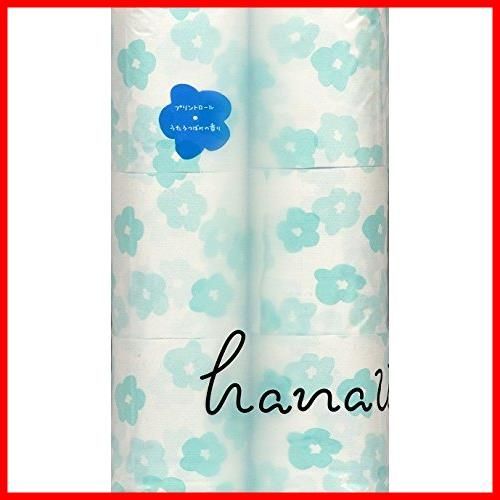 数量 4902144481232 つぼみHANAUTAプリント12Rダブル 12ロールダブル トイレットペーパー ハナウタ 西日本衛材