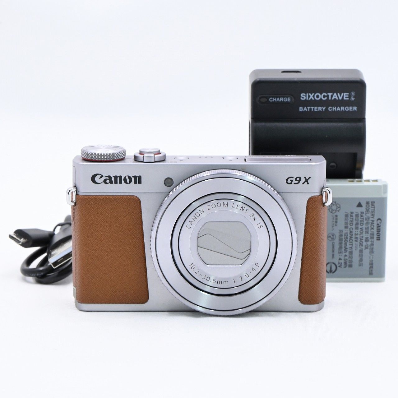 キヤノン Canon PowerShot G9X Mark II シルバー コンパクトデジタル 