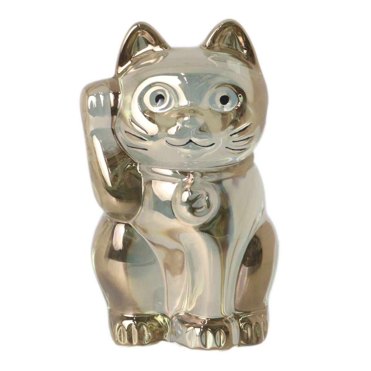 Baccarat バカラ 招き猫 フィギュリン 置物 商売繁盛 幸運 金運 Baccarat バカラ 招き猫 フィギュリン 置物 商売繁盛 幸運 金運
