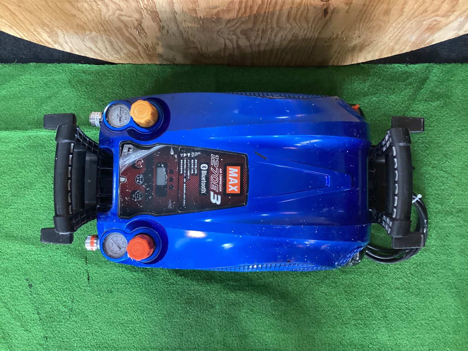 MAX 1270E3 エアーコンプレッサー ※現状品 本体 満タンまで約4分