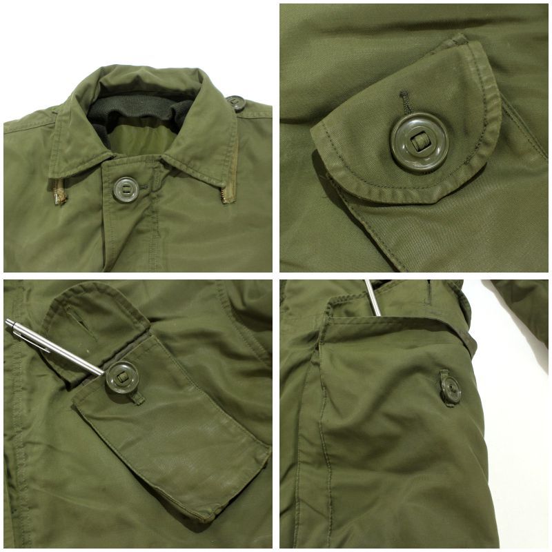 70s vintage カナダ軍 ECW コンバットパーカー OG-107 ダブルジップ