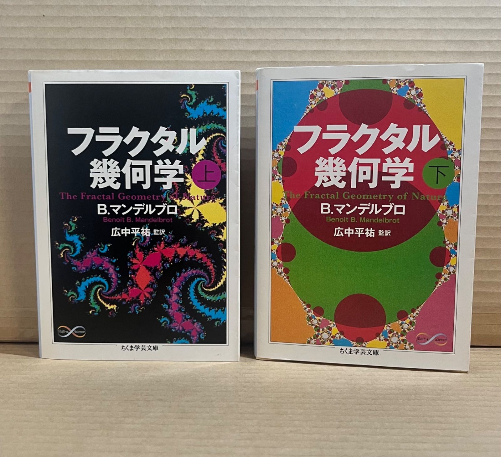 フラクタル幾何学 上下巻(ちくま学芸文庫)：B・マンデルブロ