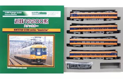 鉄道模型　[訳有品] 1/150 近鉄12200系 スナックカー 基本4輌編成セット(動力付き) [4064] 近鉄 12200系 (ありがとうスナックカー) 4輛編成セット (動力