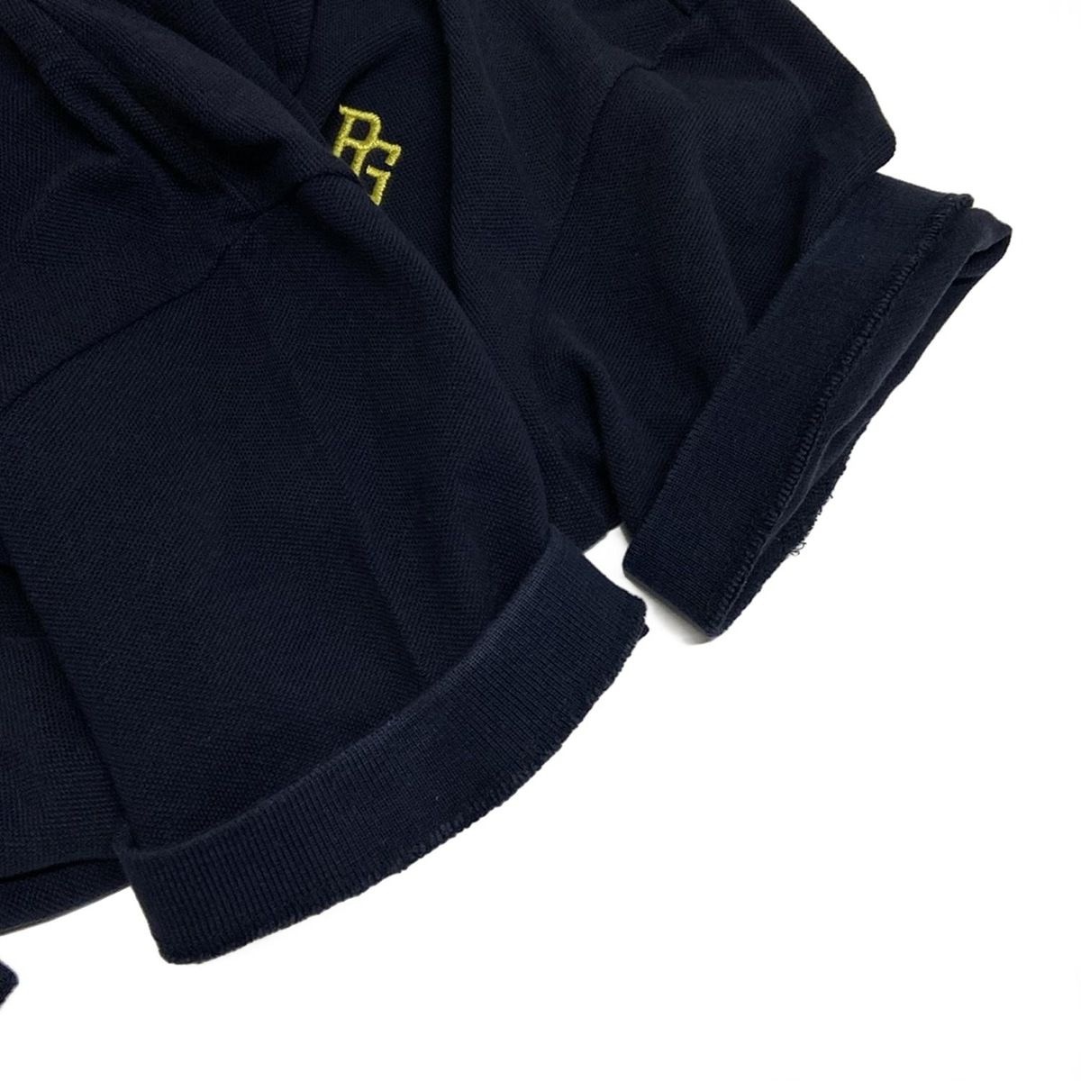 パーリーゲイツ　半袖ポロシャツ　ネイビー　サイズ4 PEARLY GATES(パーリーゲイツ) 半袖ポロシャツ サイズ4 XL