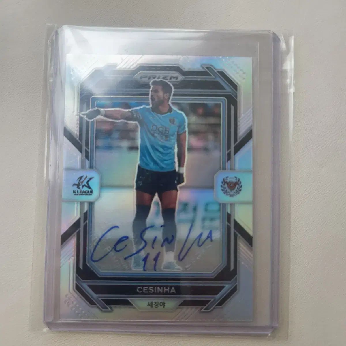 Panini パニーニ セシーニャ CESINHA オート カード 30 40 直筆 大邱₍テグ fc サイン