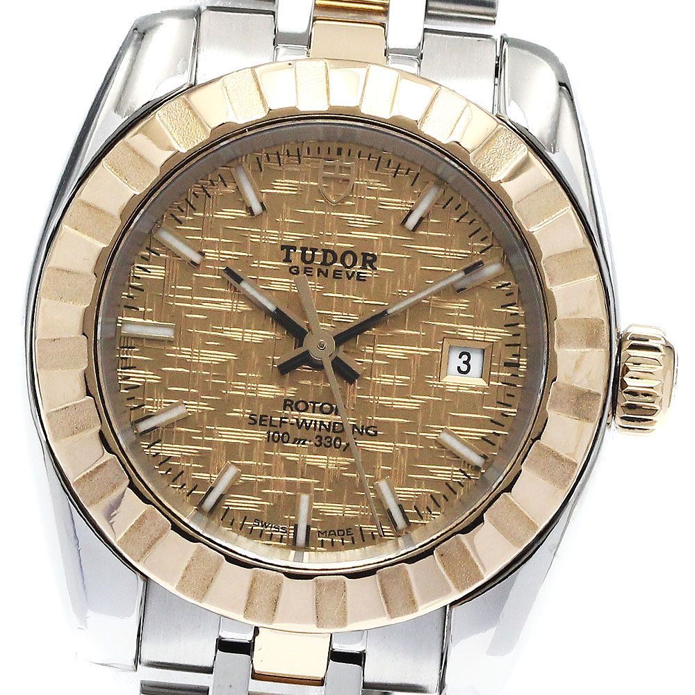 チュードル TUDOR 22013 クラシック デイト 自動巻き レディース良品_