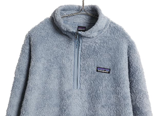 なクーポン配布中! US企画 パタゴニア ロスガトス ハーフジップ レディース L 22年製 アウトドア ハイ パイル フリース ジャケット プルオーバー ハイネック