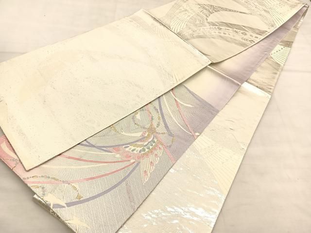 浪平部屋　メルカリ便 平和屋着物◎六通柄袋帯 唐織 鳳凰花文 金糸 正絹 逸品