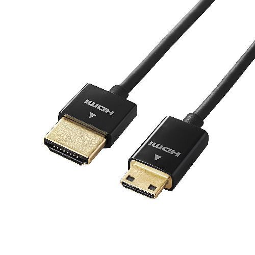 5個セット エレコム イーサネット対応スーパースリムHDMIケーブル A-C DH-HD14SSM20BKX5