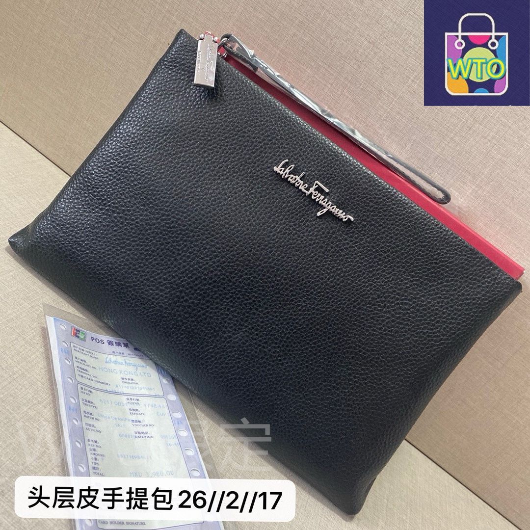 本当に最終値下＆おまけ付フェラガモバック未使用 本日特価] フェラガモ Ferragamo 高級レザー ベルト＆バッグ