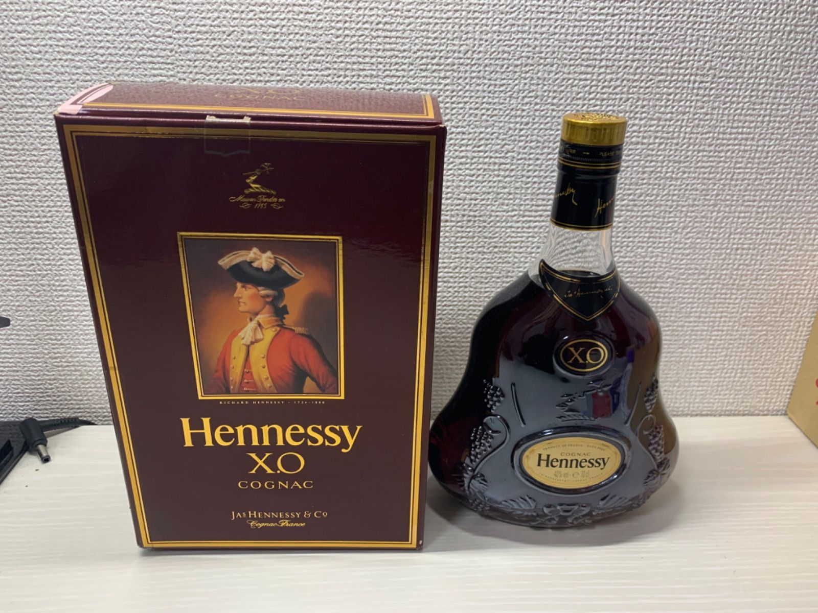 希少1L Hennessy XO cognac 金キャップ 大阪公式店 COGNAC Hennessy