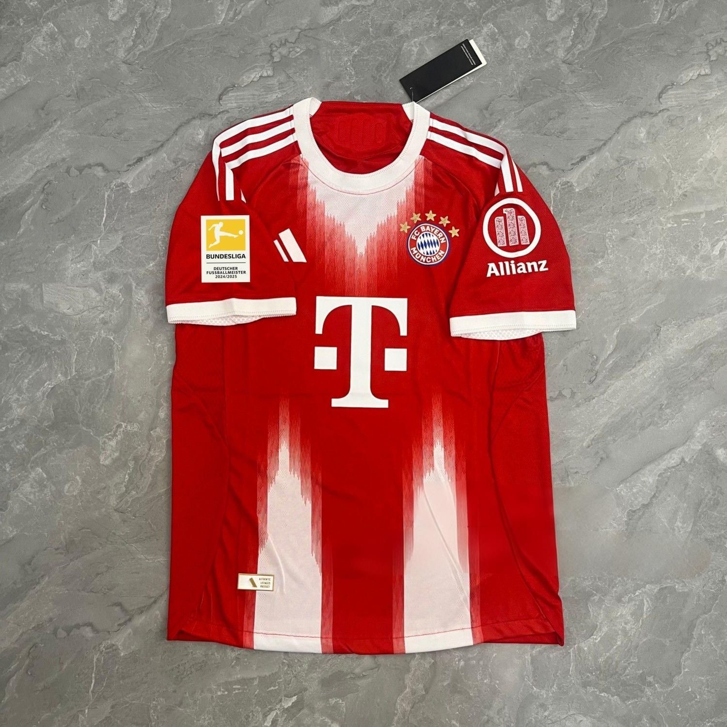 【新品・未使用・紙タグ付】バイエルンミュンヘン　ハリー・ケイン　ユニフォーム adidas バイエルンミュンヘン 25/26 ユニフォーム ホーム 半袖