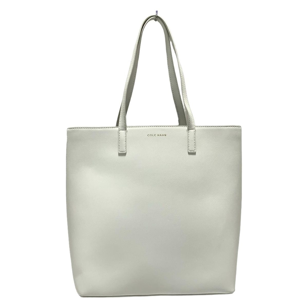 COLE HAAN(コールハーン) トートバッグ美品 - 白 レザー - メルカリ