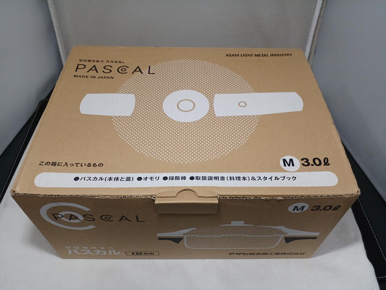 アサヒ軽金属 ゼロ活力鍋 パスカルM 3L Asahi Light Metal Zero Vitality Pot Pascal M 3L