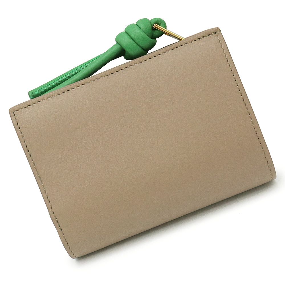 ロエベ ノット コンパクト ウォレット 二つ折り財布 シャイニー