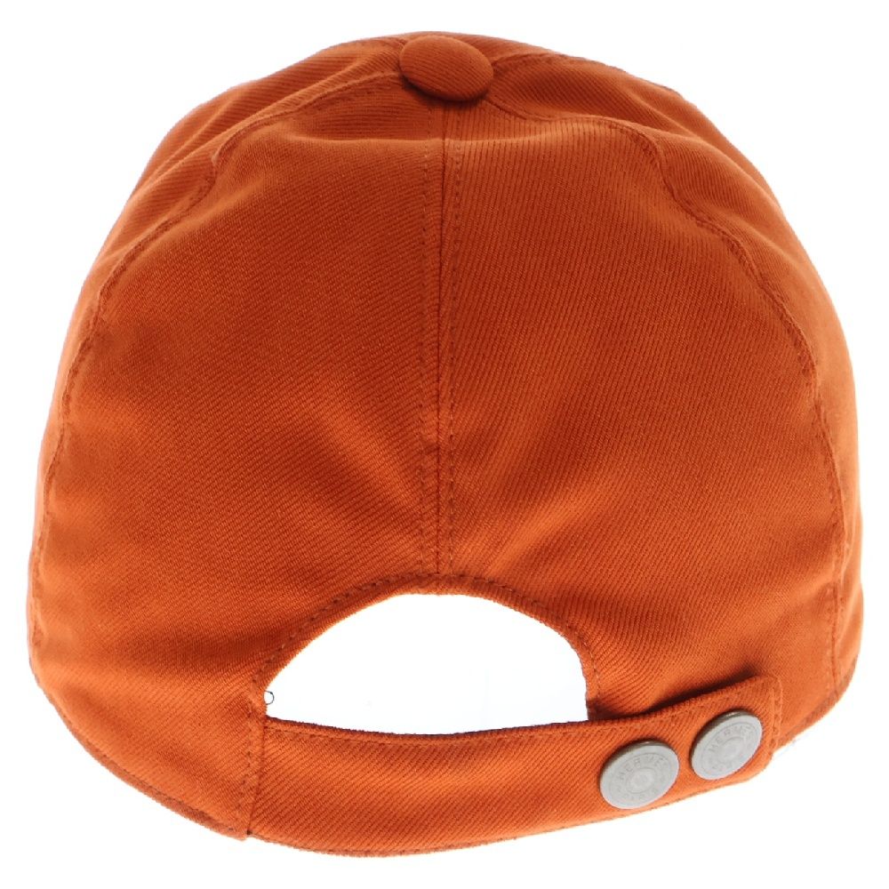 HERMES エルメス レザー セリエボタン キャップ