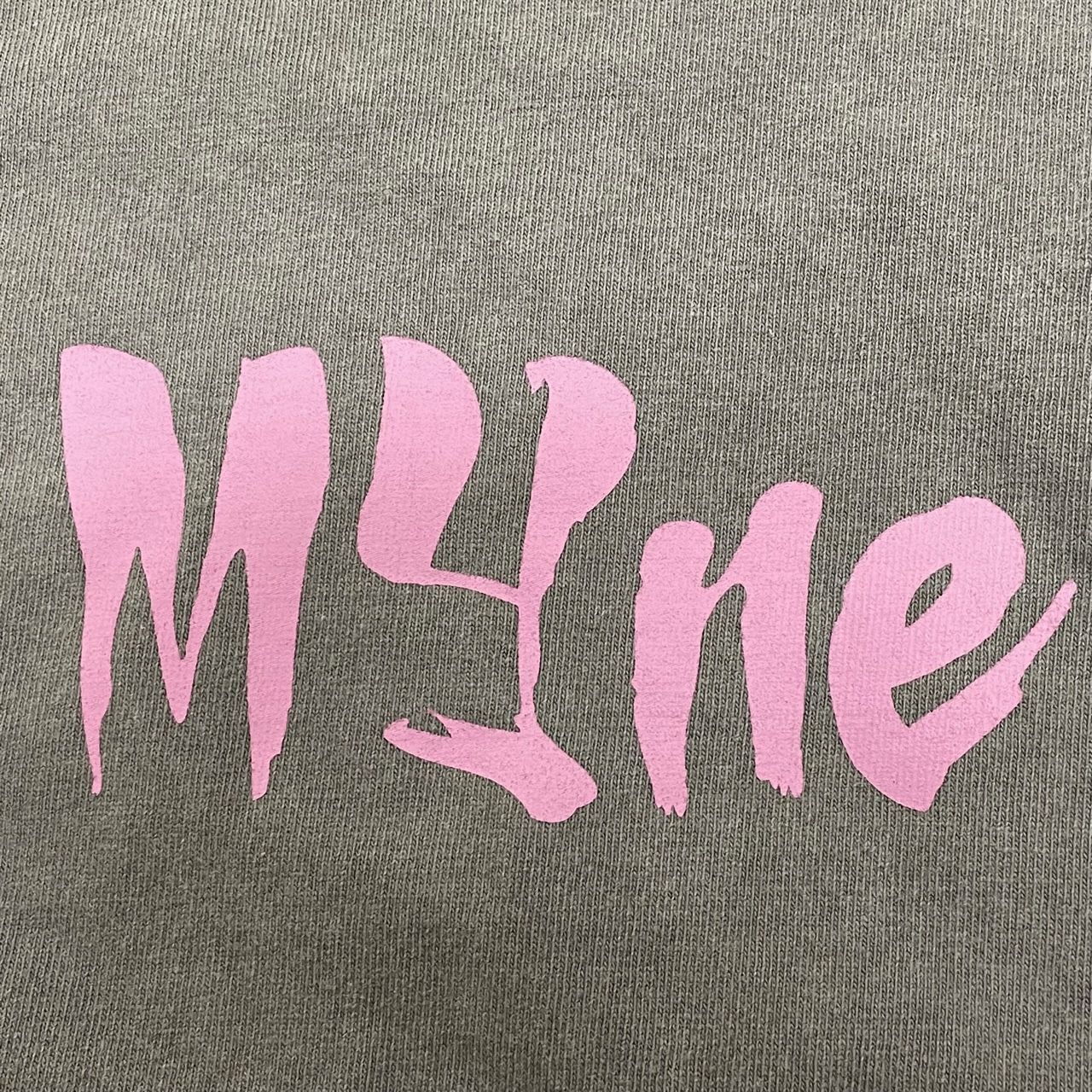 CVTVLIST MyneS/S Tee コラボ プリント 刺繡 クルーネック Tシャツ