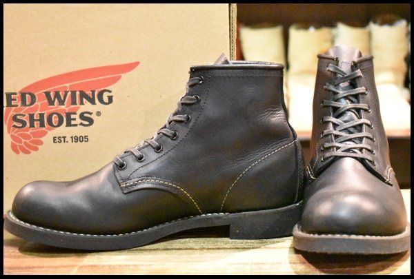 【美品】 レッドウィング ブラックスミス US9 レースアップブーツ 9160 RedWing 9160 BlackSmith US9