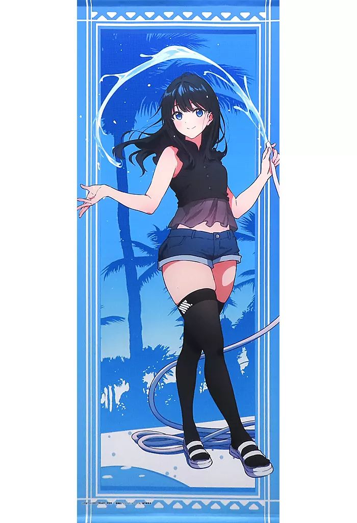 タペストリー 宝多六花 夏休みVer. ほぼ等身大タペストリー 劇場版 グリッドマン ユニバース あみあみ