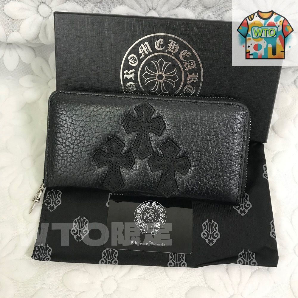 クロムハーツ 財布 ウォレット セメタリークロス[本日特価|新品