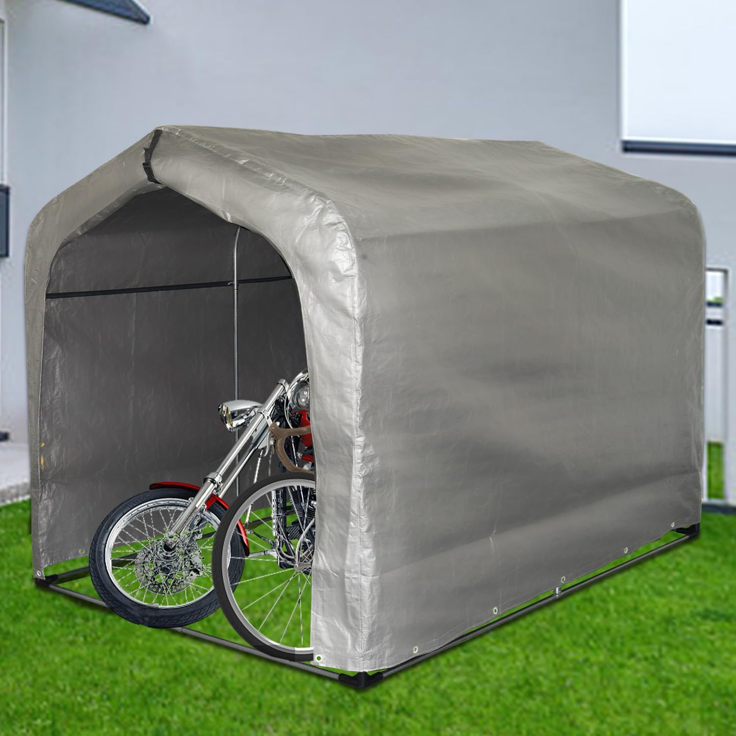 バイクガレージ 倉庫