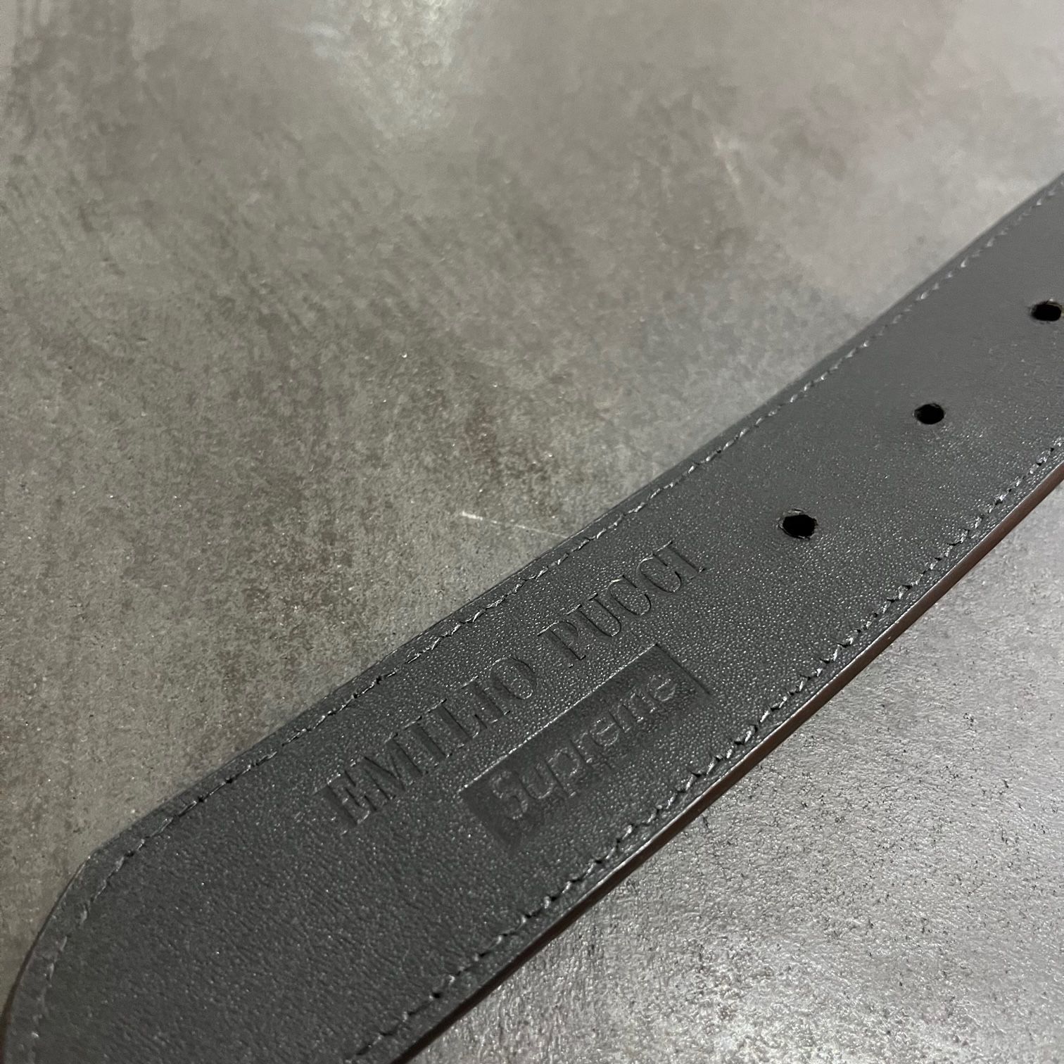 Supreme Emilio Pucci Belt コラボ レザー ベルト - メルカリ