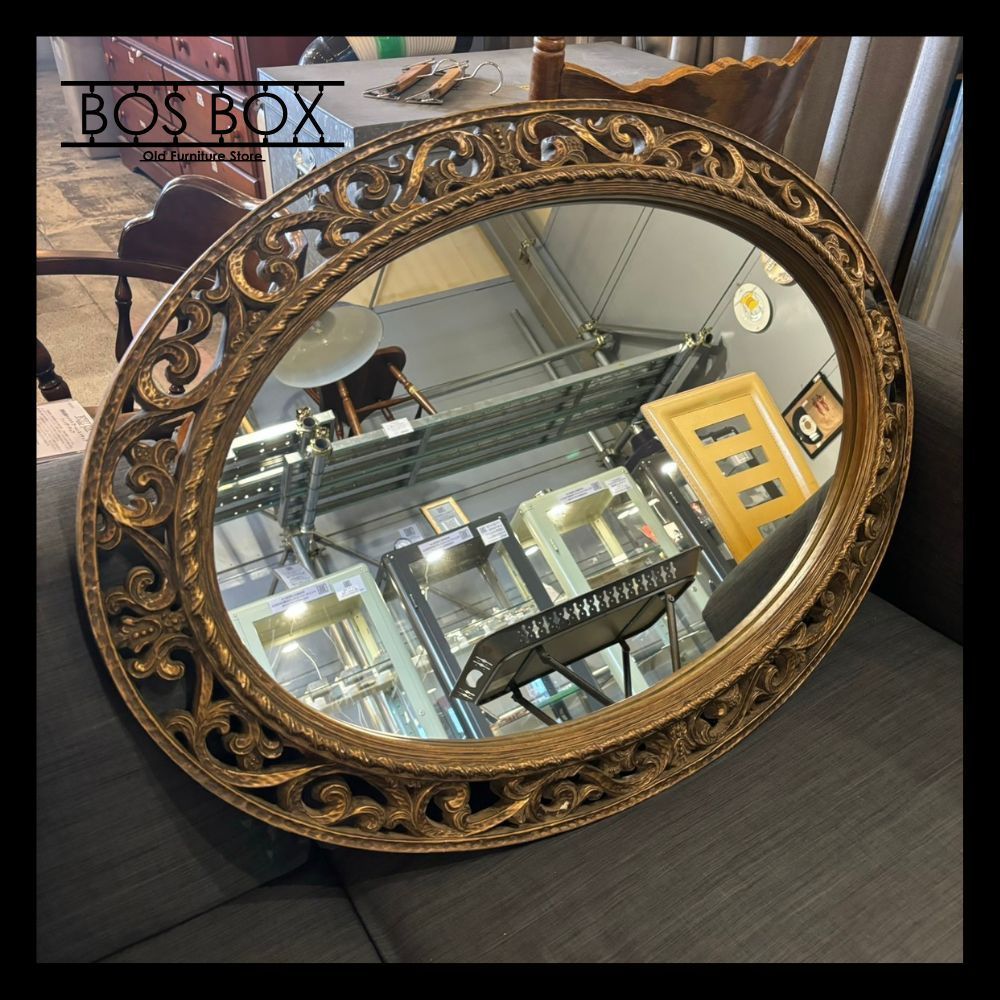 鏡 アートフレームミラー ドイツアンティーク ミラーフレーム 鏡枠