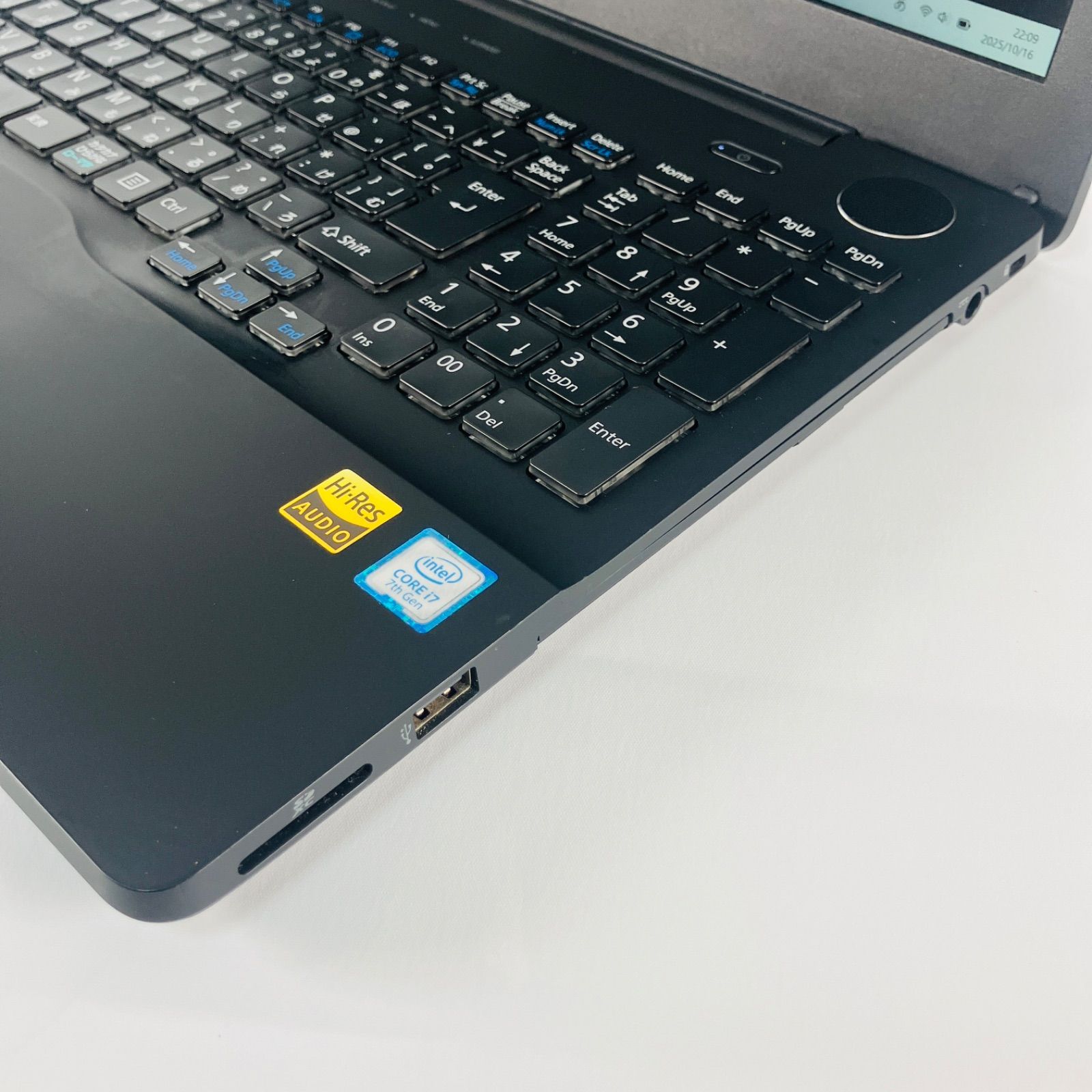 日本全国無料配達! Core i7 7世代 SSD512GB メモリ16GB Windows11 ノートパソコン 富士通 LIFEBOOK Bluetooth Blu-ray Webカメラ 15.6インチ フルHD テンキー 全品全国送料無料！