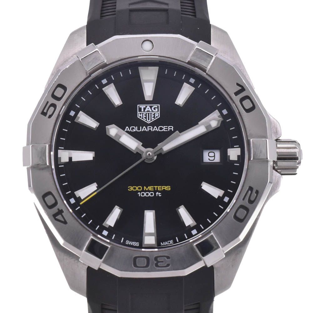 タグホイヤー TAG HEUER WBD1110.FT8021 アクアレーサー 300m クォーツ メンズ 箱 保証書付き L 143032