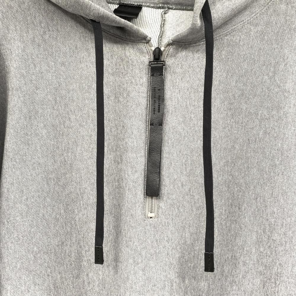 中古】N・HOOLYWOOD ハーフジップパーカー サイズ36 グレー 2231-CS02