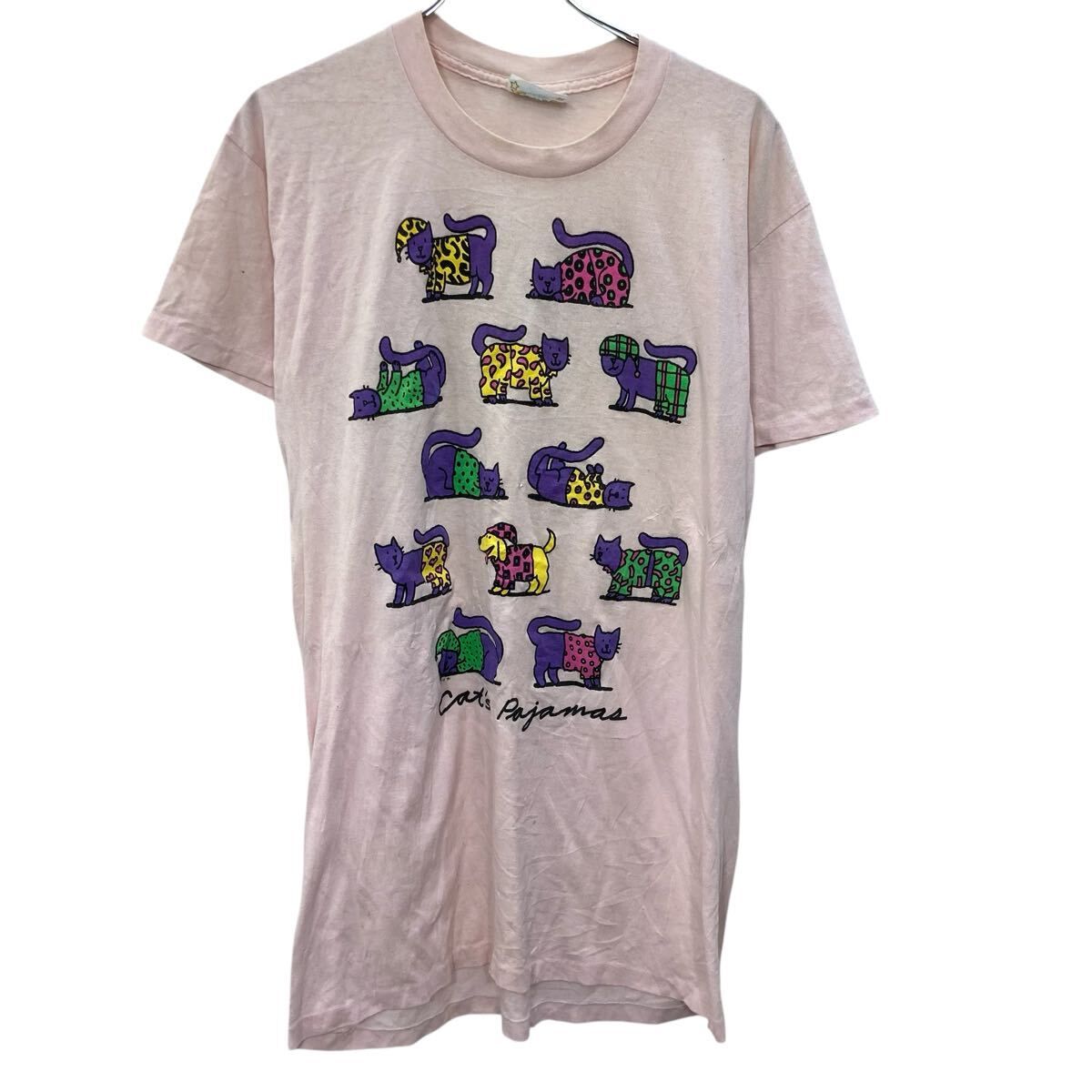 REISS 半袖 プリントTシャツ レディース L～ ピンク プルオーバー 