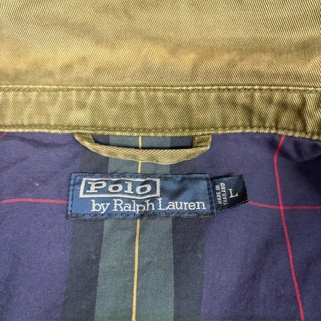 90s〜 ”Polo by Ralph Lauren“ レザー スウィングトップ 90s polo by ralph lauren suede leather harrington jacket