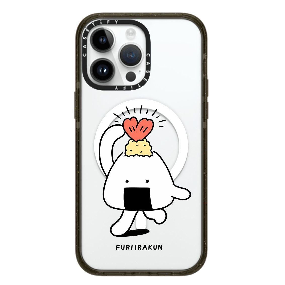 CASETiFY MagSafe対応 小さなおにぎり ケースティファイ 透明