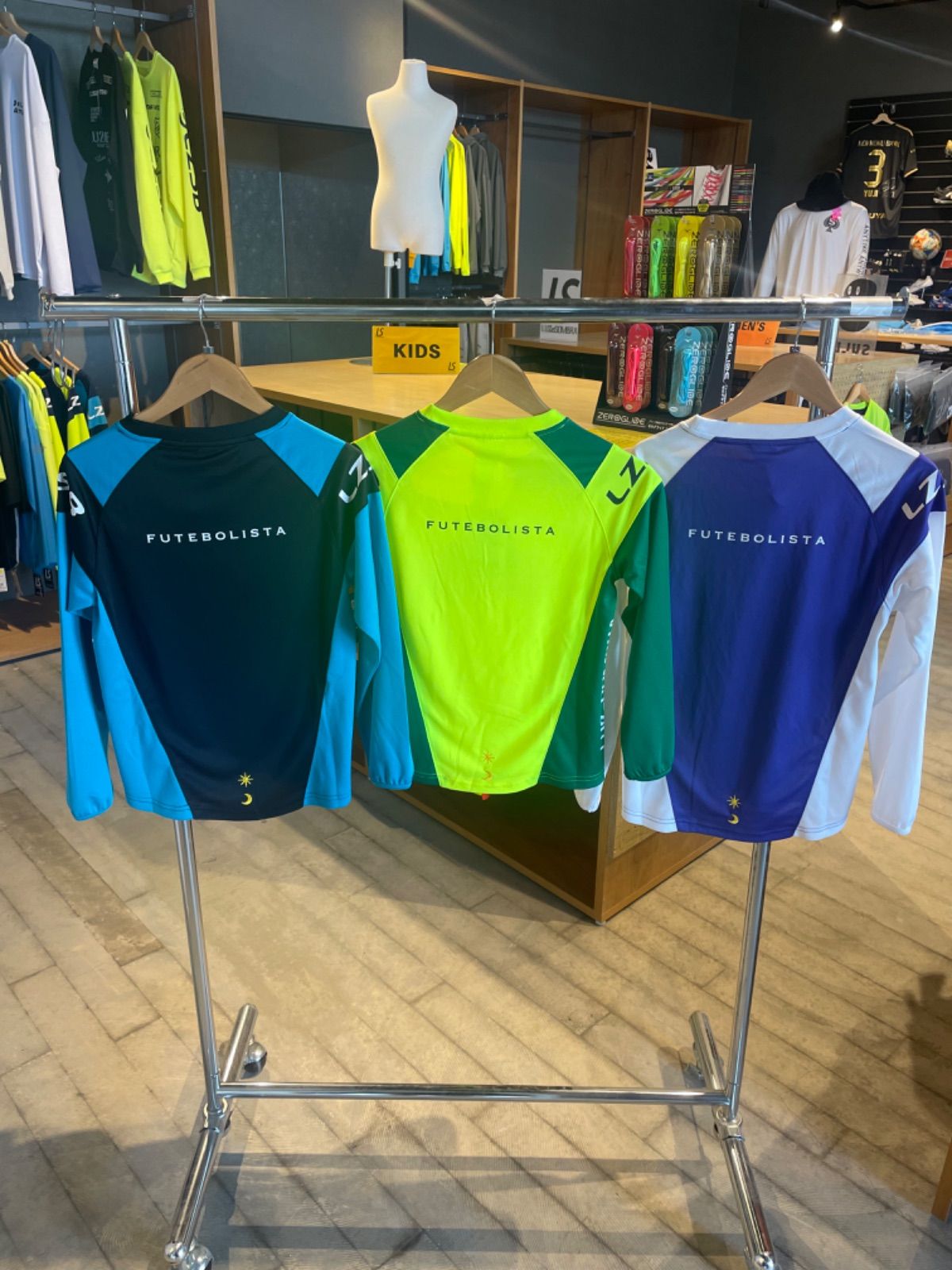 ルースイソンブラ DIAGONAL ロングプラシャツ ピステショートパンツ 大人用 サッカー フットサル プラクティス上下セット LUZ e SOMBRA L1211007/F1811303