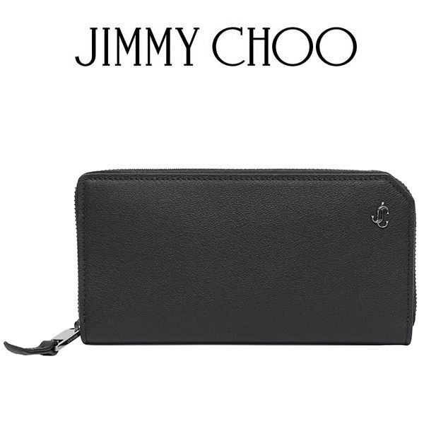 新品 ジミーチュウ 財布 メンズ 長財布 ラウンドファスナー