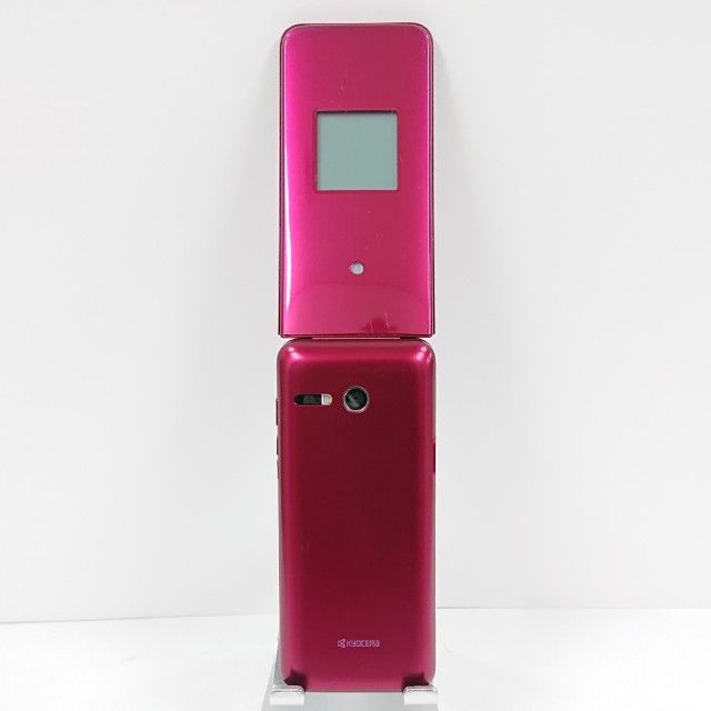 au KYF41ワインレッド折りたたみ式携帯電話 本体 Amazon | au かんたんケータイ KYF41 ワインレッド【SIMフリ